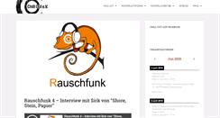 Desktop Screenshot of chillout-pdm.de